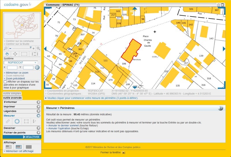 Cadastre-mesure